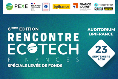 RENDEZ-VOUS AUX Rencontres Ecotech Finances 2026 !